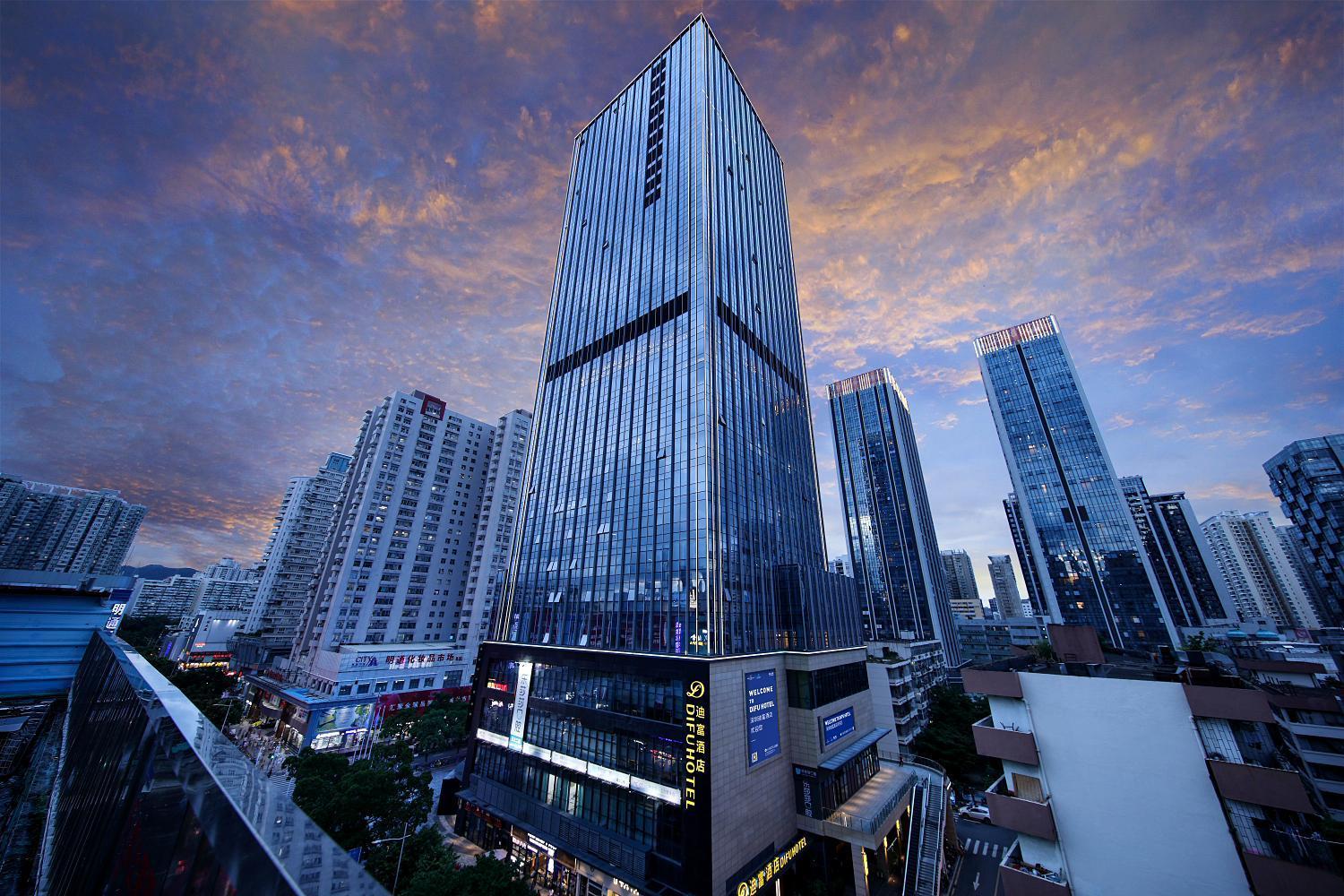 Shenzhen Futian Difu Hotel Huaqiangbei Branch Ngoại thất bức ảnh